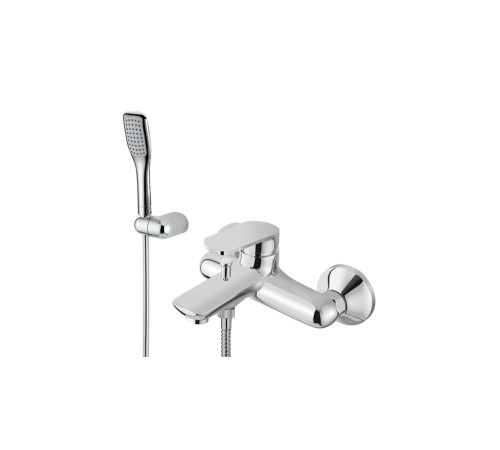 Смеситель для ванны M&Z Castello с душевым набором хром CSL00501M