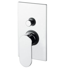 Смеситель встраиваемый M&Z Castello на 2 потребителя комплект хром CSL02800M