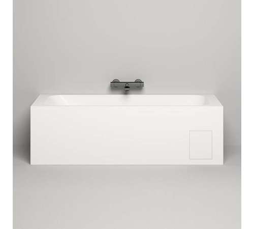 Ванна встраиваемая Salini Orlanda Kit 170х80х60 см S-Sense белый матовый 102116M