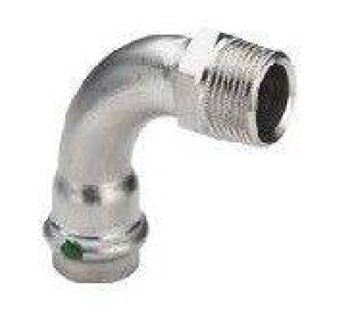 Угловой переход 90° Viega Sanpress Inox с НР 35x1 1/4 SC-Contur 436940