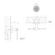 Держатель туалетной бумаги Decor Walther Basic TPH3 черный матовый 0530160