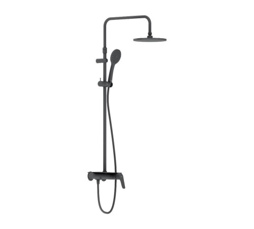 Душевая система AM.PM Jupiter черная матовая 977780300