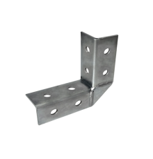 Угловой элемент Strut 2D 4 4/90° 150x150 мм R оцинкованный HOGER 66598918R