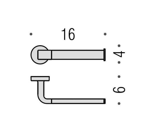 Держатель для туалетной бумаги Colombo Design Nordic хром B5208.CR