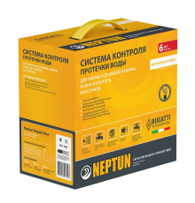 Система контроля протечек воды Neptun Bugatti Base 3/4 (модуль Base, 3 датчика SW005, 2 крана Bugatti Pro 220В) 100035530800