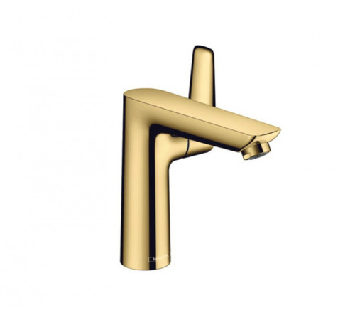 Смеситель для раковины Hansgrohe Talis E 150 со сливным гарнитуром золотой 71754990