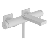 Смеситель для ванны hansgrohe Tecturis E однорычажный белый матовый 73420700