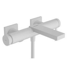 Смеситель для ванны hansgrohe Tecturis E однорычажный белый матовый 73420700