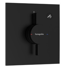 Смеситель для 1 потребителя hansgrohe DuoTurn E внешняя часть черный матовый 75617670