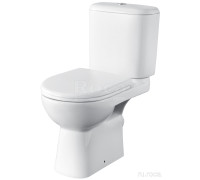 Унитаз-компакт Roca Access с сиденьем SoftClose горизонтальный выпуск 34P23800Y