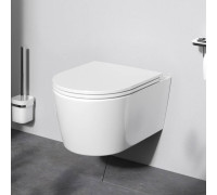 Унитаз подвесной AM.PM Func FlashClean с сиденьем микролифт C8F1700SC