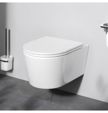 Унитаз подвесной AM.PM Func FlashClean с сиденьем микролифт C8F1700SC