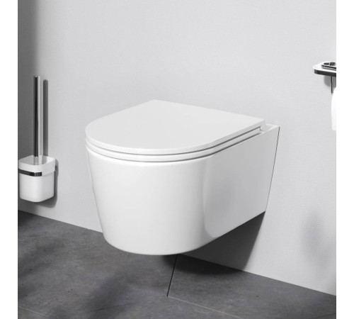 Унитаз подвесной AM.PM Func FlashClean с сиденьем микролифт C8F1700SC