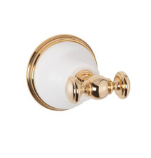 Крючок для полотенца Tivoli Harmony белый/золото TWHA016bi/oro