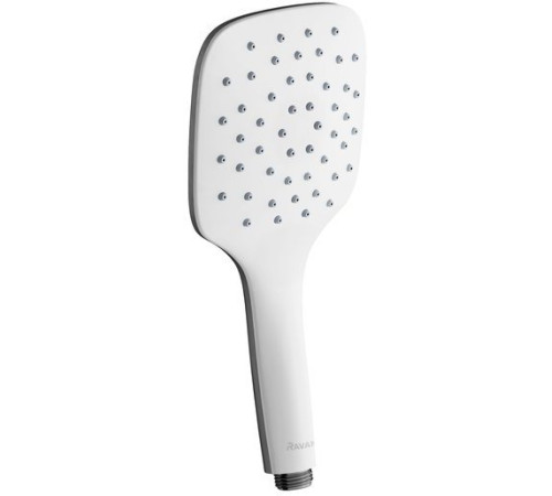 Лейка душевая RAVAK Air 959.10 1 режим 120 мм белая X07P351