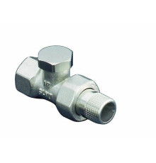 Вентиль запорный проходной Oventrop Combi 2 DN 20 3/4 никелированный 1091163