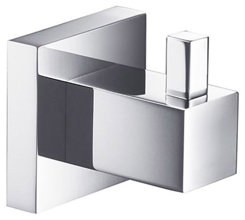 Крючок одинарный Timo Selene 44x44 мм хром 10011/00