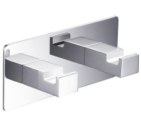 Крючок двойной Timo Selene 120x50 мм хром 10014/00