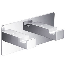 Крючок двойной Timo Selene 120x50 мм хром 10014/00