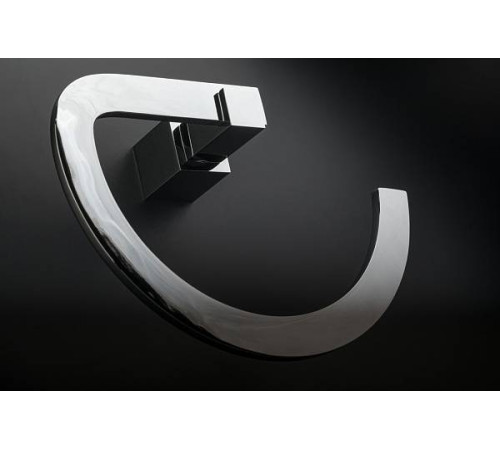 Полотенцедержатель кольцо Boheme Venturo хром 10306