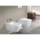 Унитаз подвесной Villeroy & Boch Subway 2.0 безободковый с сиденьем SlimSeat микролифт 5614R201