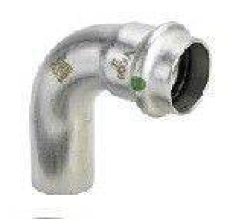 Отвод 90° Viega Sanpress Inox нержавеющая сталь 54 мм 435769