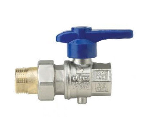 Затвор дисковый латунный Rubinetterie Bresciane EUROFLY 1/2 вн/нар бабочка 60030104