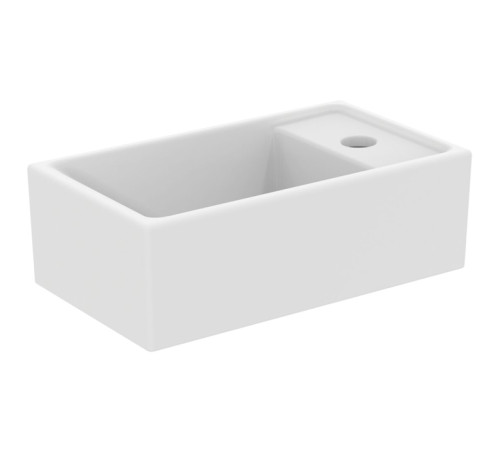 Раковина подвесная Ideal Standard i.life S 37х21 см правая белый матовый E2112V1