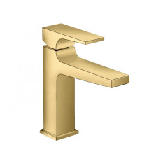 Смеситель для раковины Hansgrohe Metropol 110 Push-Open золото 32507990