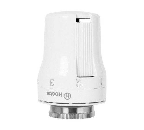 Термостатическая головка жидкостная Hoobs M30 x 1.5 2-29 °C белая HB-597