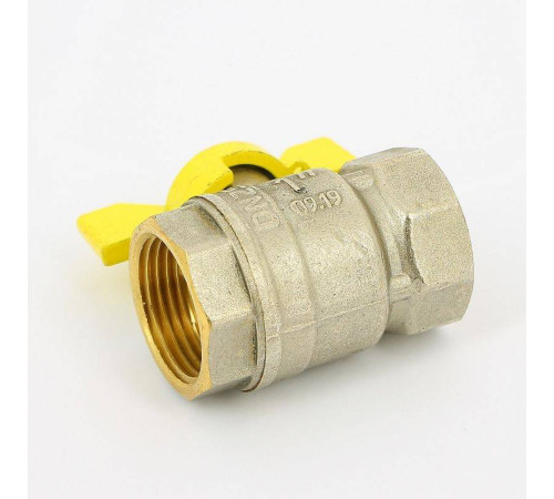 Кран шаровой для газа LD Pride 1 ВВ полнопроходной бабочка 47.350.25