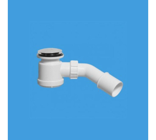 Сифон для поддона McAlpine бутылочный 50-60 мм высота 92 мм выход 40/50 мм MRS2CL-CB