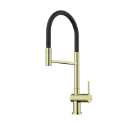 Смеситель для кухни Omoikiri Kanto 2 Plus-SB LG-BL гибкий излив под фильтр светлое золото 4994461