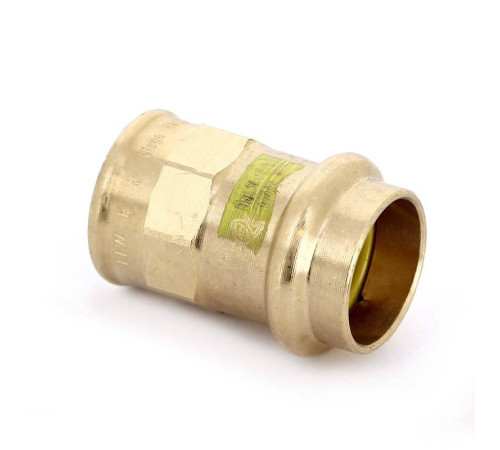 Муфта переходная пресс-В Viega Profipress G бронза 22х1/2 346416