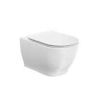 Унитаз подвесной Kerama Marazzi Modula безободковый белый глянцевый MO.wc.02