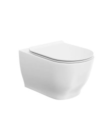 Унитаз подвесной Kerama Marazzi Modula безободковый белый глянцевый MO.wc.02