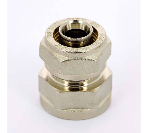 Муфта обжимная никелированная Uni-Fitt 20x3/4 ВР 661N7300