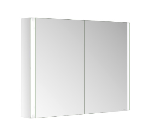 Зеркальный шкаф Keuco Somaris 100x71x12.8 см 2-дверный IP 44 14503002100