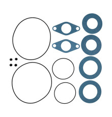 Комплект прокладок Grundfos Kit O-ring EPDM для насоса 96509609