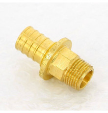 Муфта надвижная REHAU Rautitan RX+ 25х1/2 с наружной резьбой бронза 14563171001