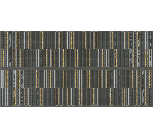 Декор Cersanit Aura Grafite Geometria 31.5x63 см 586572002
