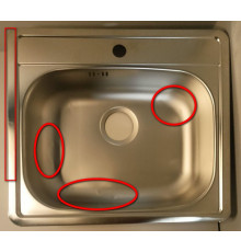 Мойка кухонная Alveus More 10 560х500х166 мм с сифоном Sale1106813_1092