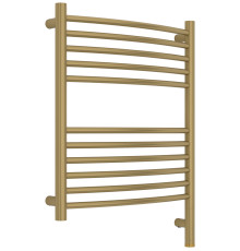 Полотенцесушитель электрический Сунержа Богема 3.1 выгнутая 50х60 см правый золотой шёлк матовый 32-6003-6050