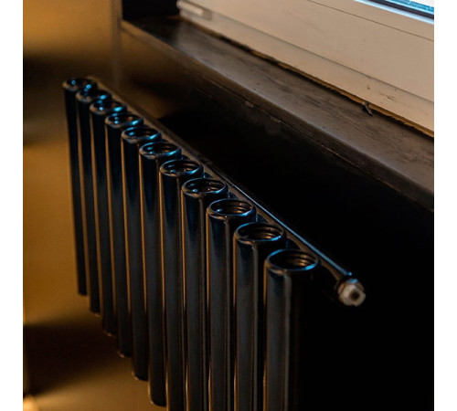 Стальной трубчатый радиатор KZTO Гармония 1-500-8 боковое подключение 8 секций Г15008