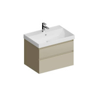 Тумба подвесная Kerama Marazzi Cubo 70 см с ящиками лимо матовая CUB.70.2\LIM