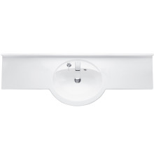 Раковина Aquaton Отель 5/1500 с навесами и диспенсером 1A70133NOT010