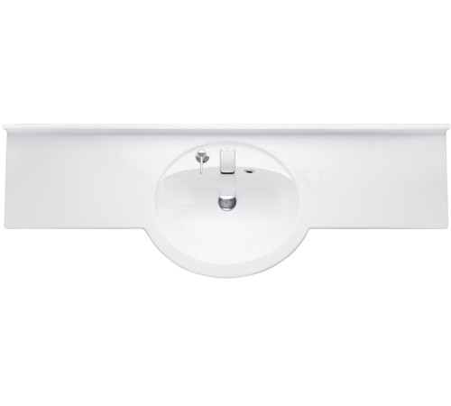 Раковина Aquaton Отель 5/1500 с навесами и диспенсером 1A70133NOT010