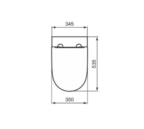 Сиденье для унитаза Ideal Standard i.life O с микролифтом белое T572401