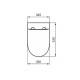 Сиденье для унитаза Ideal Standard i.life O с микролифтом белое T572401