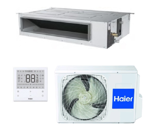 Сплит-система канальная Haier R32 ECO AD50S2LM1FA / 1U50S1LM1FA